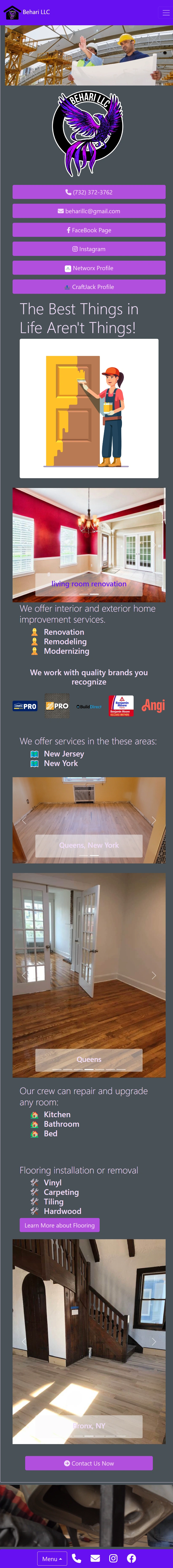 Portfolio Behari LLC Mobile