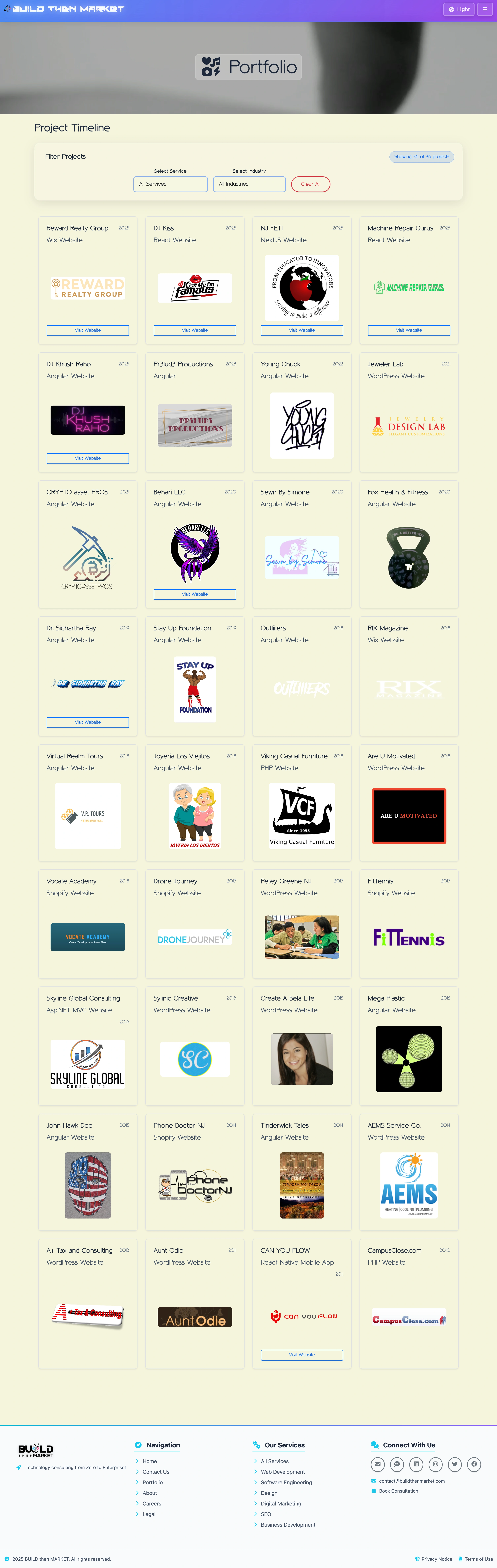 Portfolio Light Theme