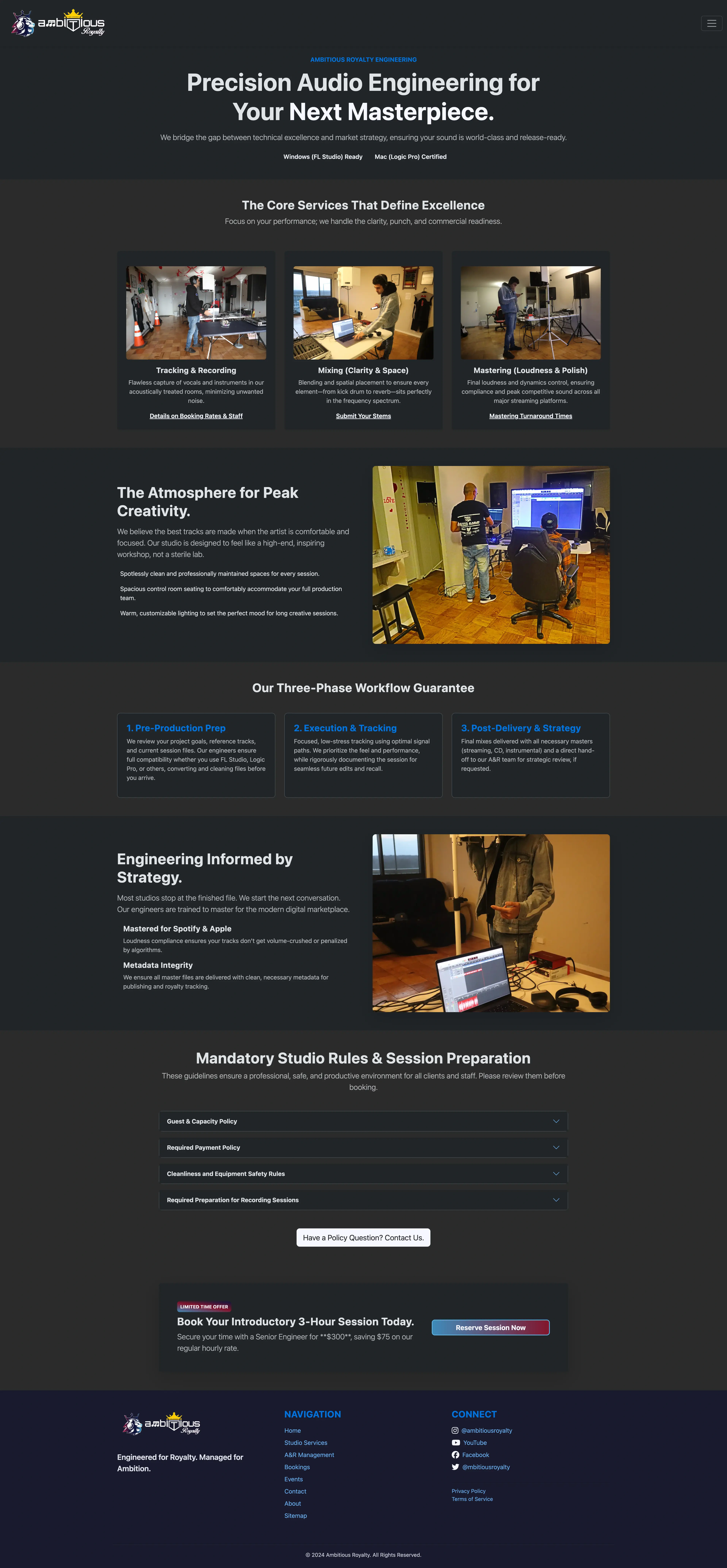 Recording Studio WebP