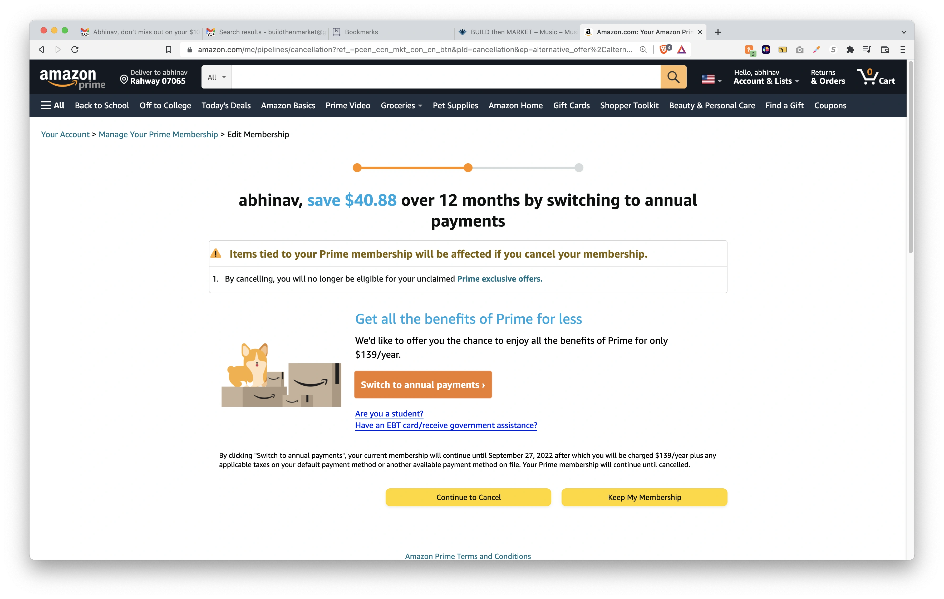 monthly subscription cancel workflow 2