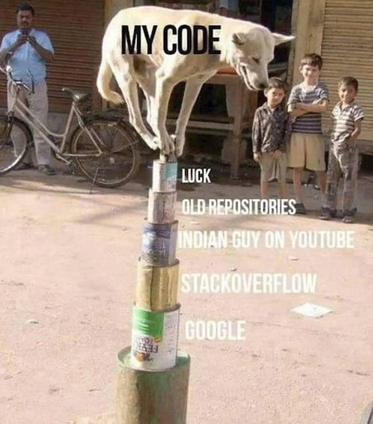 My Code is brittle Meme