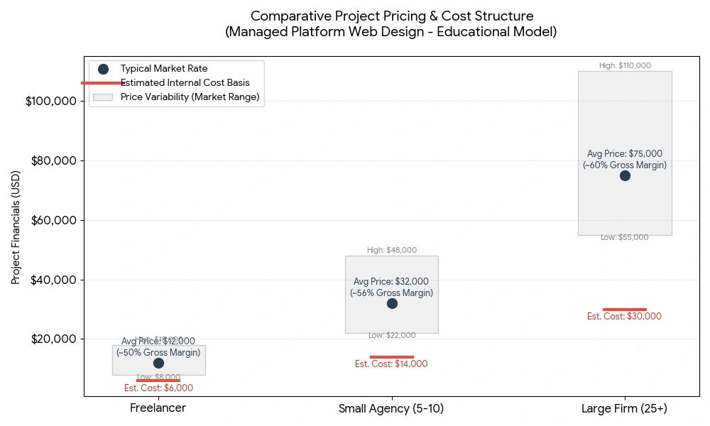 Project Cost Variability Chart