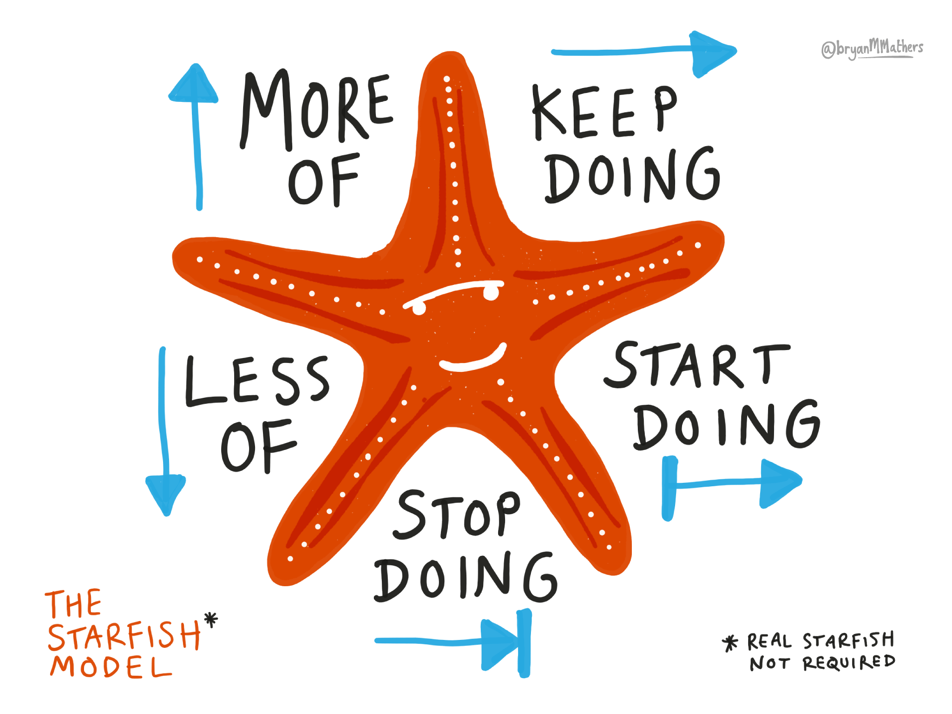 Starfish Model for Building Better Habits